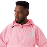 I'm Connected Travel Embroidered Champion Packable Jacket